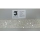 CINTA ANCHA 5 CM LENTEJUELA POLIESTER 70% PVC 30%