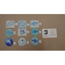 APLICACIONES APROX 55*55 MM MARINAS TERMOADHESIVAS