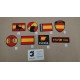 APLICACION DE ESPAÑA  APROX 7*5 CM TERMOADHESIVA