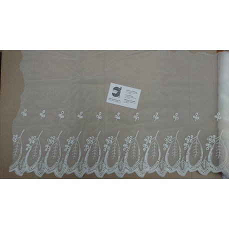 PUNTILLA MUY ANCHA ( 31 CM ) DE TUL