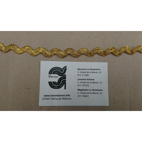 ONDULINA 13 MM LUREX POLIESTER