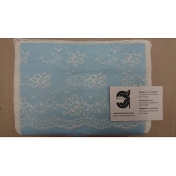 PUNTILLA NYLON ANCHA 140 MM 100% POL MARFIL ODORIC