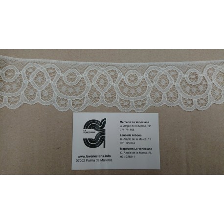 PUNTILLA NYLON 50 MM 100% POLIAMAIDA   ENNIO