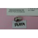 TERMINAL NYLON METALIZADO 12*13 MM  PASO 4MM Y 7 MM
