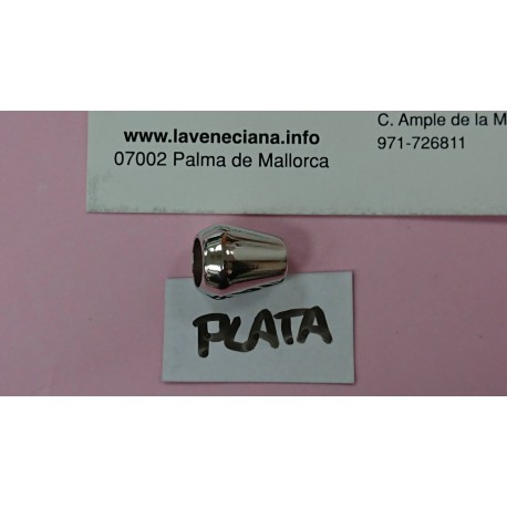 TERMINAL NYLON METALIZADO 12*13 MM  PASO 4MM Y 7 MM