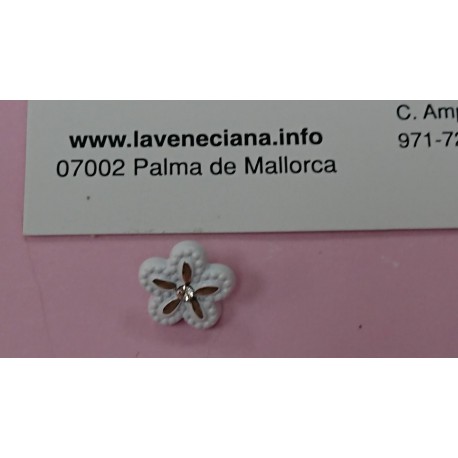 BOTON METAL STRASS PIE