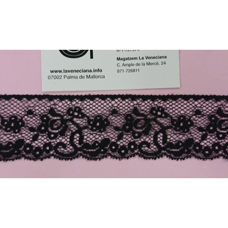 PUNTILLA NYLON 40 MM 100% POLIAMIDA