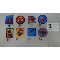 APLICACION SPIDERMAN APROX 5.5*6.5 CM  TERMOADHESIVA