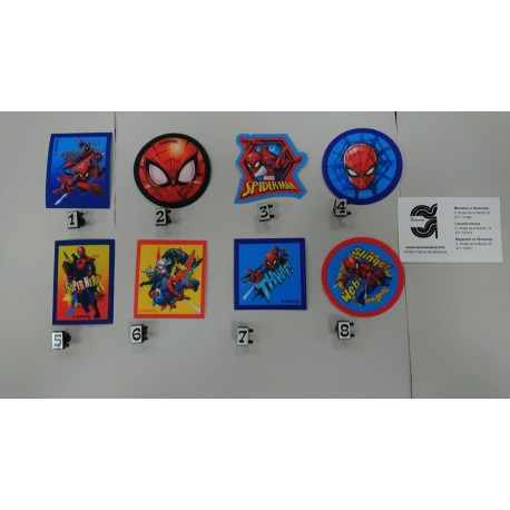 APLICACION SPIDERMAN APROX 5.5*6.5 CM  TERMOADHESIVA