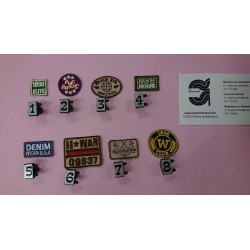 APLICACION MINI APROX 3 CM TERMOADHESIVA