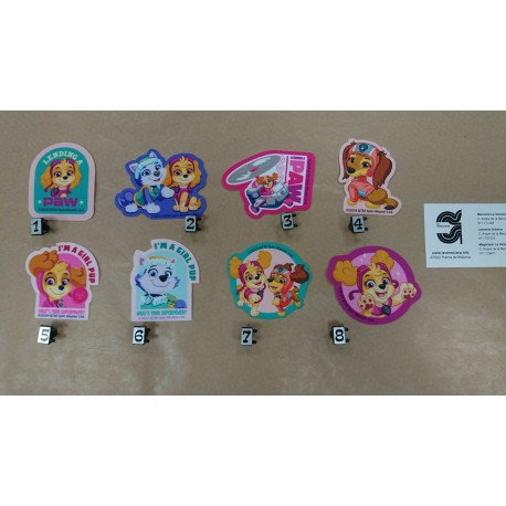 APLICACION PATRULLA CANINA APROX 7 CM