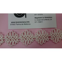 GALON RAYON 2.5 CM ALGODON 25% VISCOSA 75%