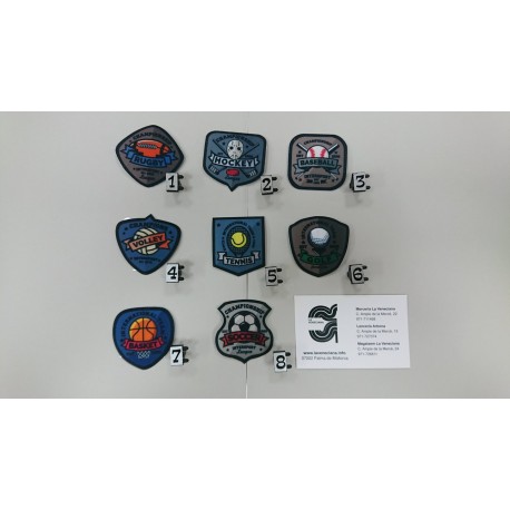 APLICACION DEPORTES APROX 4.4 CM TERMOADHESIVA
